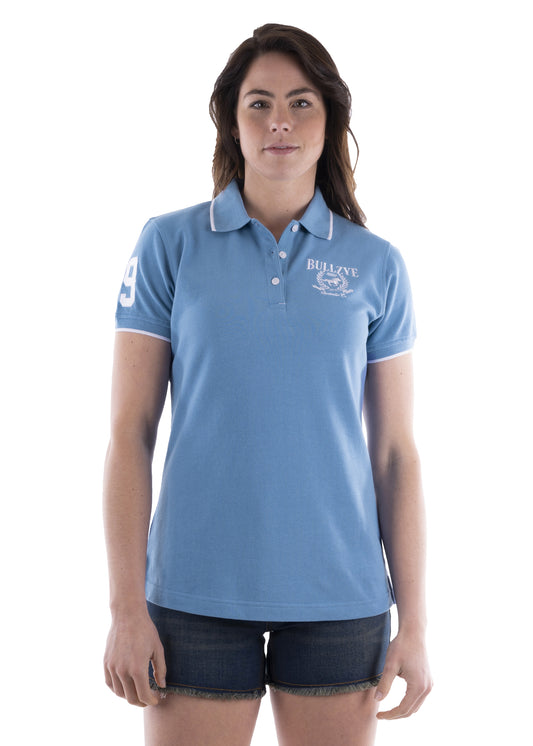 Bullzye Ladies Varsity Short Sleeve Polo - B2S2507222-ON SALE