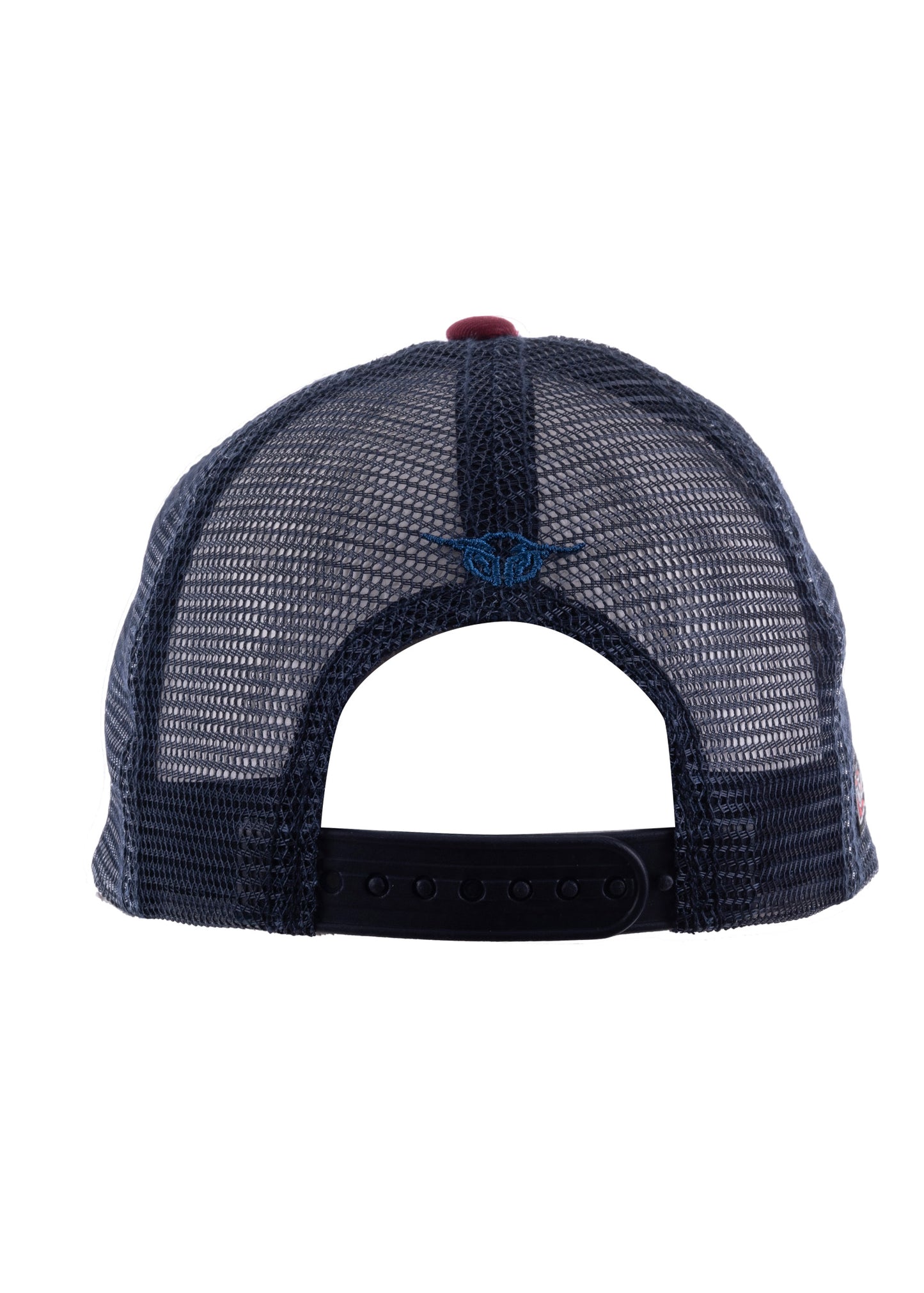Bullzye Kids Chain Trucker Cap - Red/Navy - B2S3949CAP