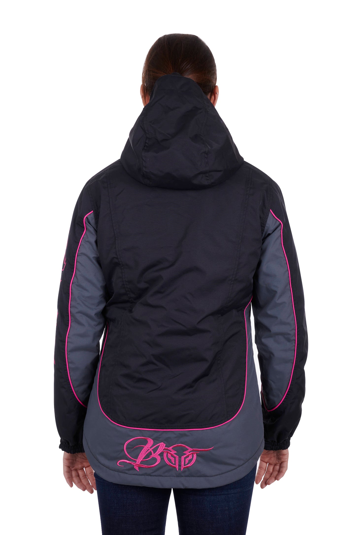 Bullzye Ladies Carla Jacket - Black/Pink - ON SALE