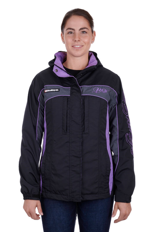 Bullzye Ladies Carla Jacket - Black/Purple - ON SALE