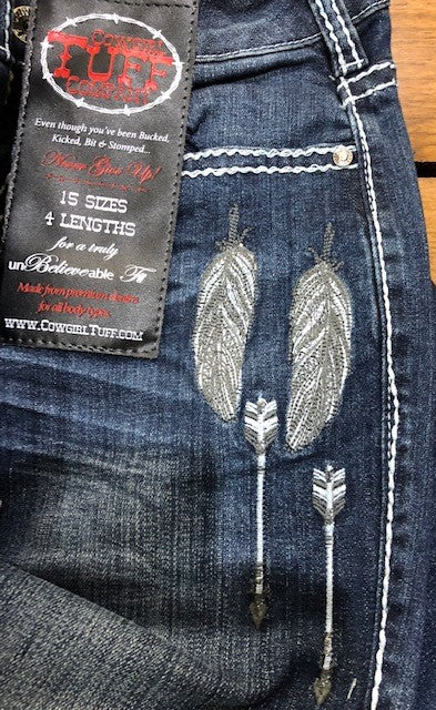 Cowgirl Tuff Ladies Jeans - Fly