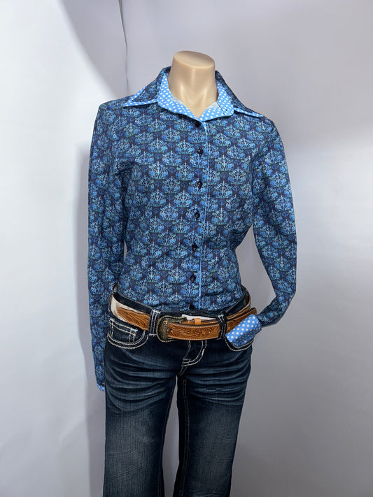 Netties Ladies Cora Fitted L/S Shirt