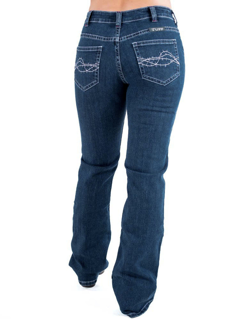 Cowgirl Tuff Ladies Jeans - Natural Waist - Freedom