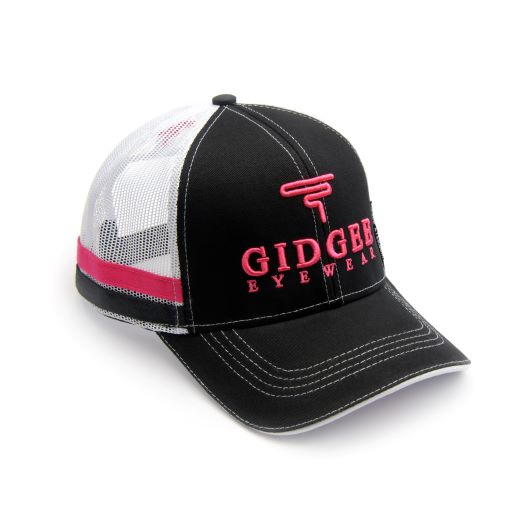 Gidgee Eyewear Trucker Cap- Black/ Pink