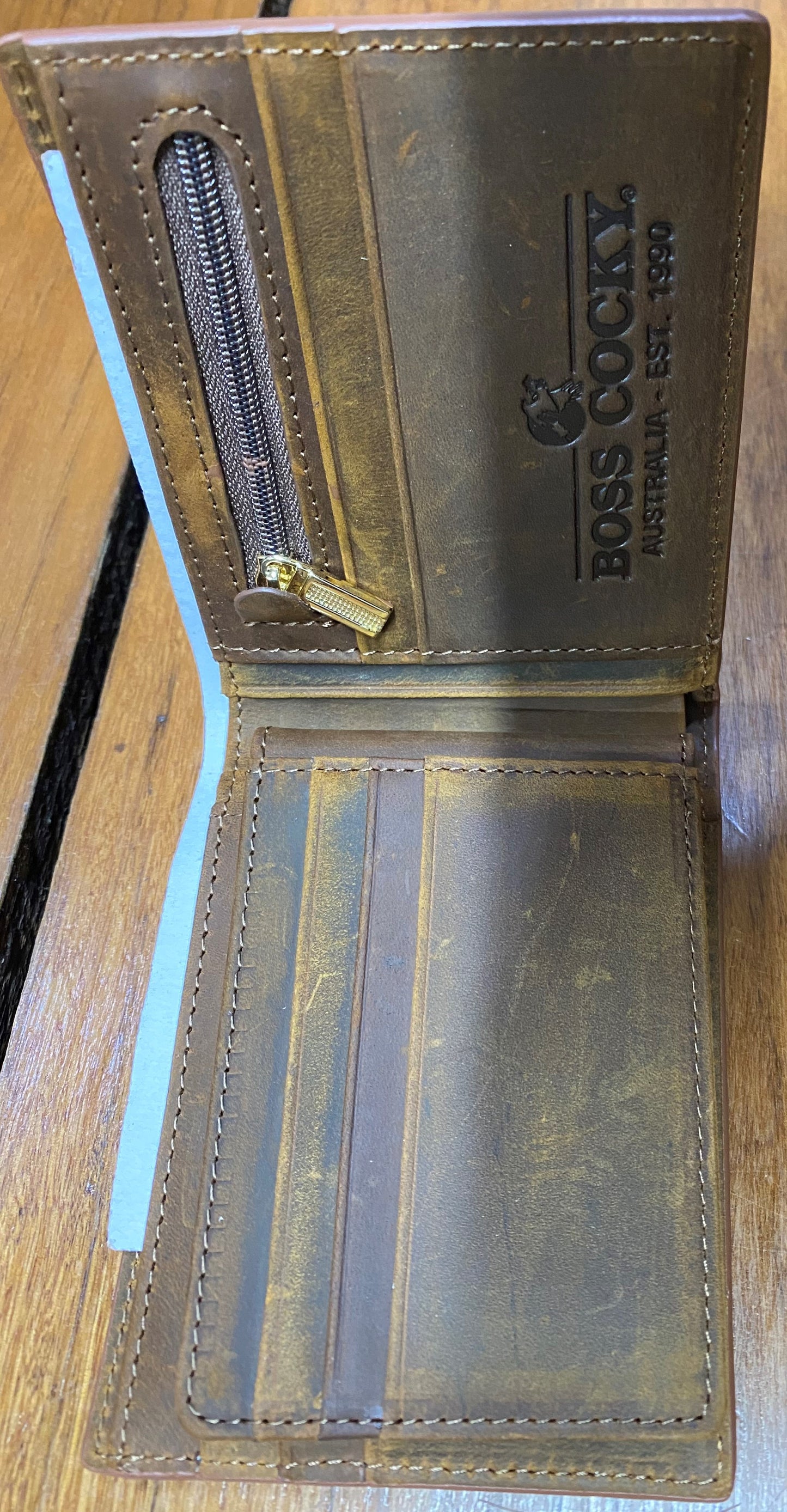 Dolans Vintage Leather Mens Wallet