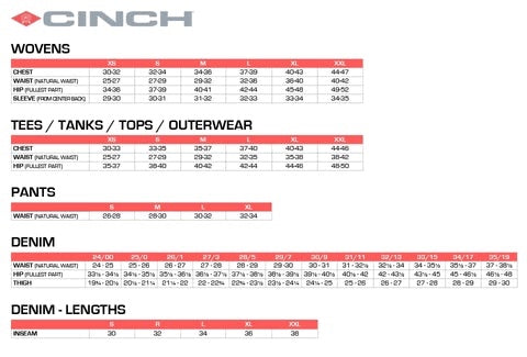 Cinch Ladies L/S Shirt - MSW9164026