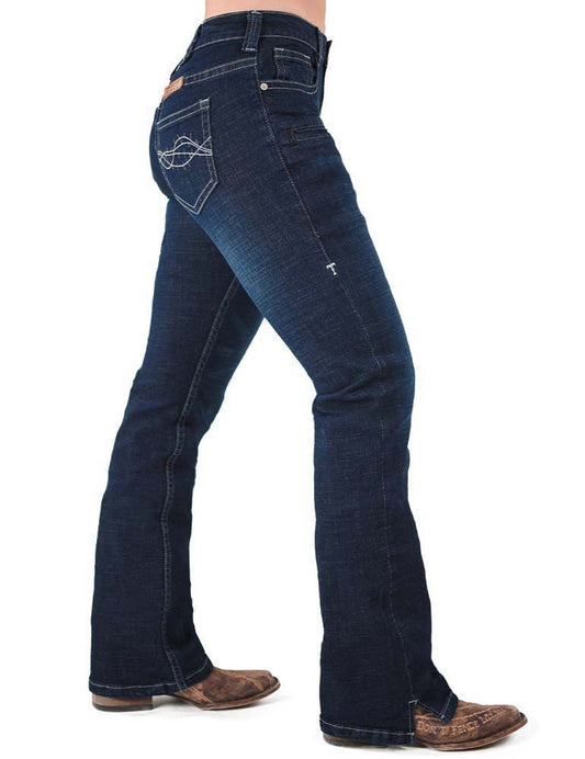 Cowgirl Tuff Ladies Jeans - Natural Waist - Premium