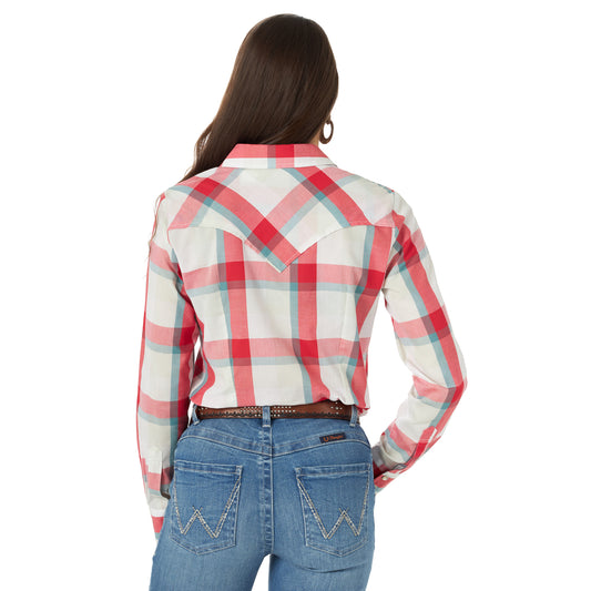 Wrangler USA Ladies L/S Shirt - LWE521M