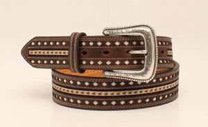 Nocona Mens Leather Belt