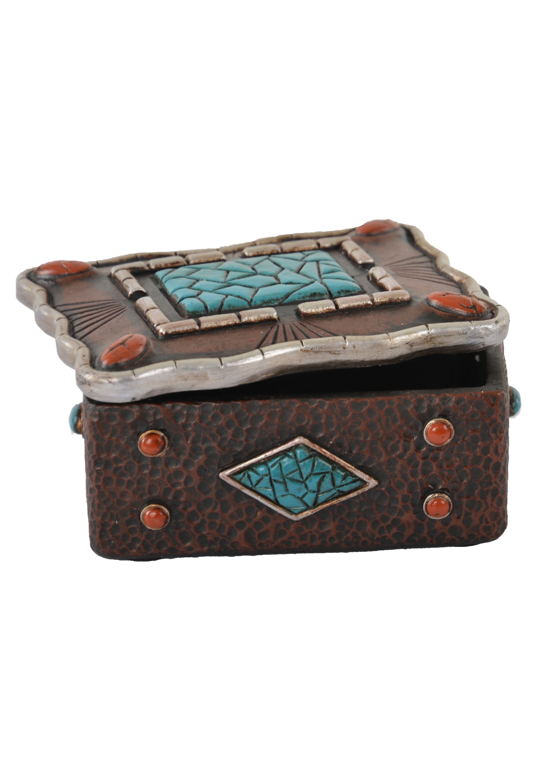 Pure Western Turquoise Mosaic Jewellery Box – Sheps Outfitters