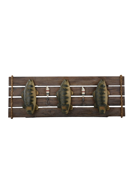 Pure Western Fish X 3 Wall Hooks