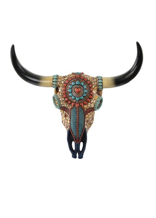 Pure Western Mosaic Steer Head Wall Hanging
