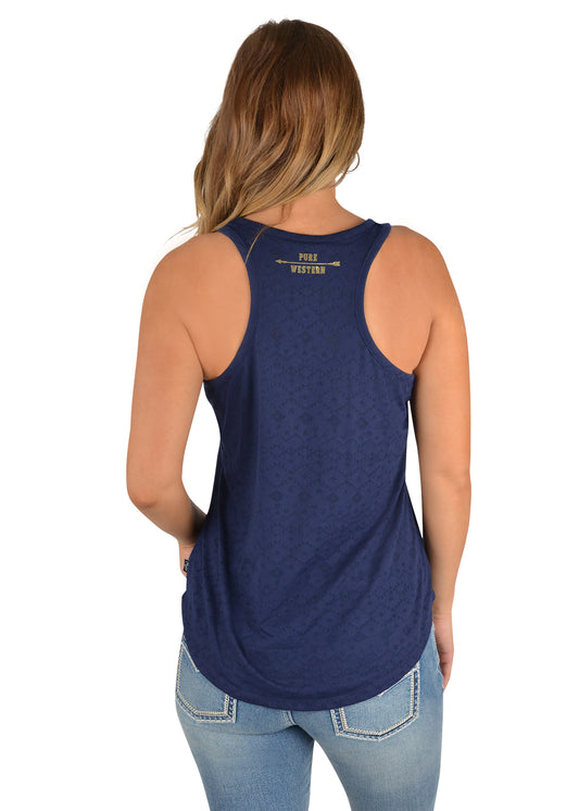 Pure Western Ladies Tank - P2S2500639