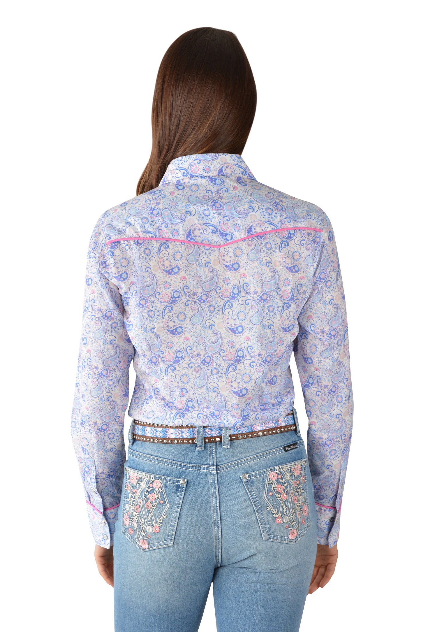 Pure Western Ladies Willow Print Western L/S Shirt - P3W2127712