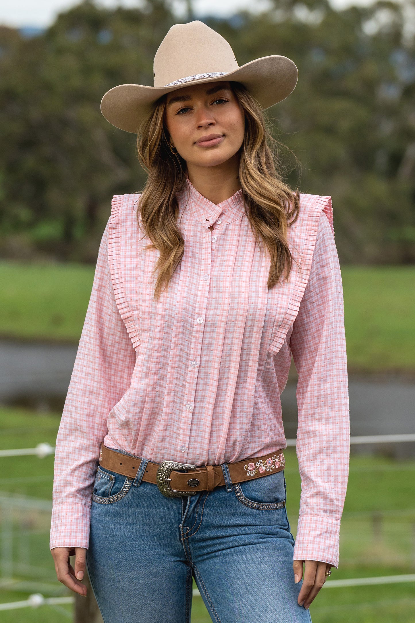 Pure Western Ladies L/S Shirt - P3W2546710- On Sale