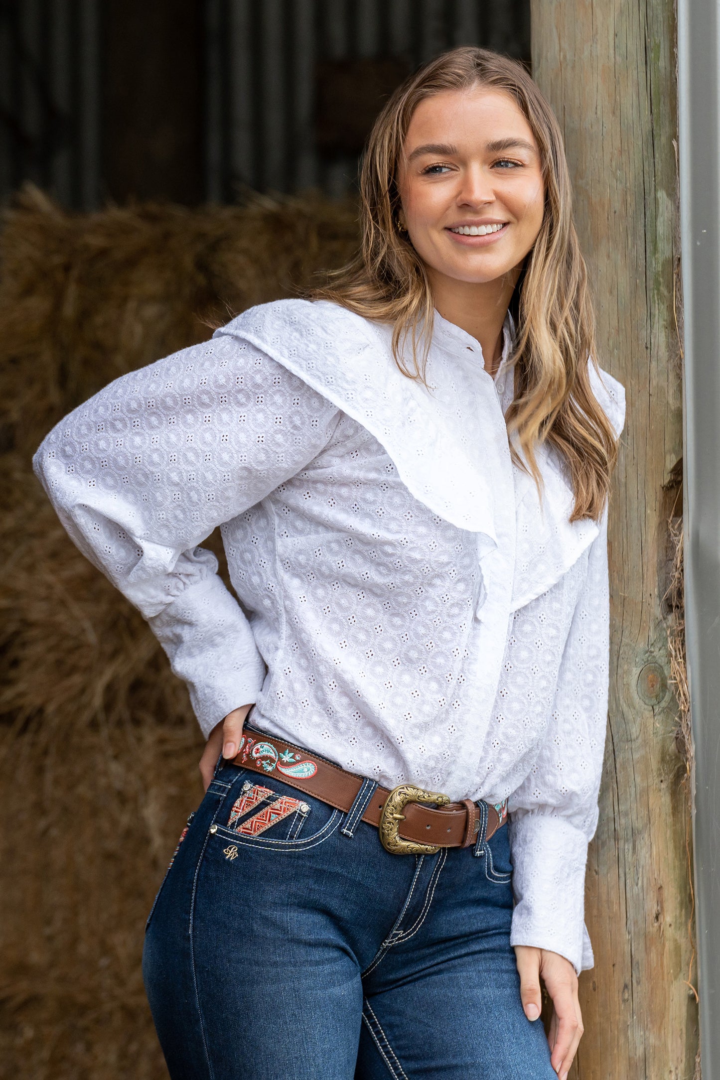 Pure Western Ladies L/S Shirt - P3W2549713- ON SALE