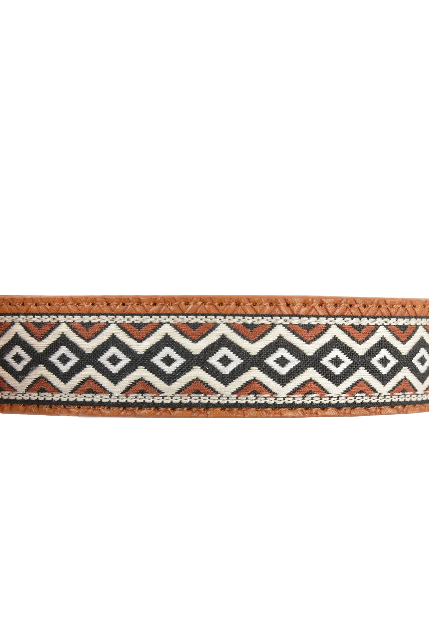 Pure Western Remi Dog Collar - Tan/Black - P3W2997CLR