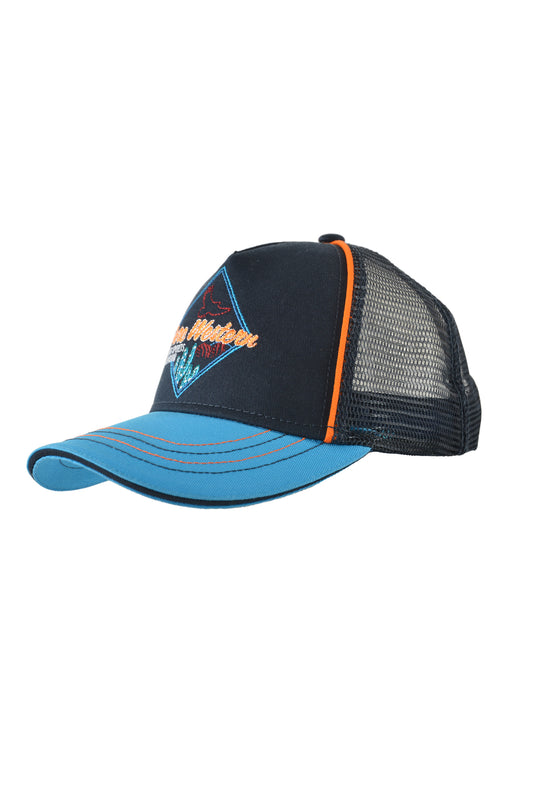 Pure Western Kids Clarke Trucker Cap - Navy - P3W3903CAP