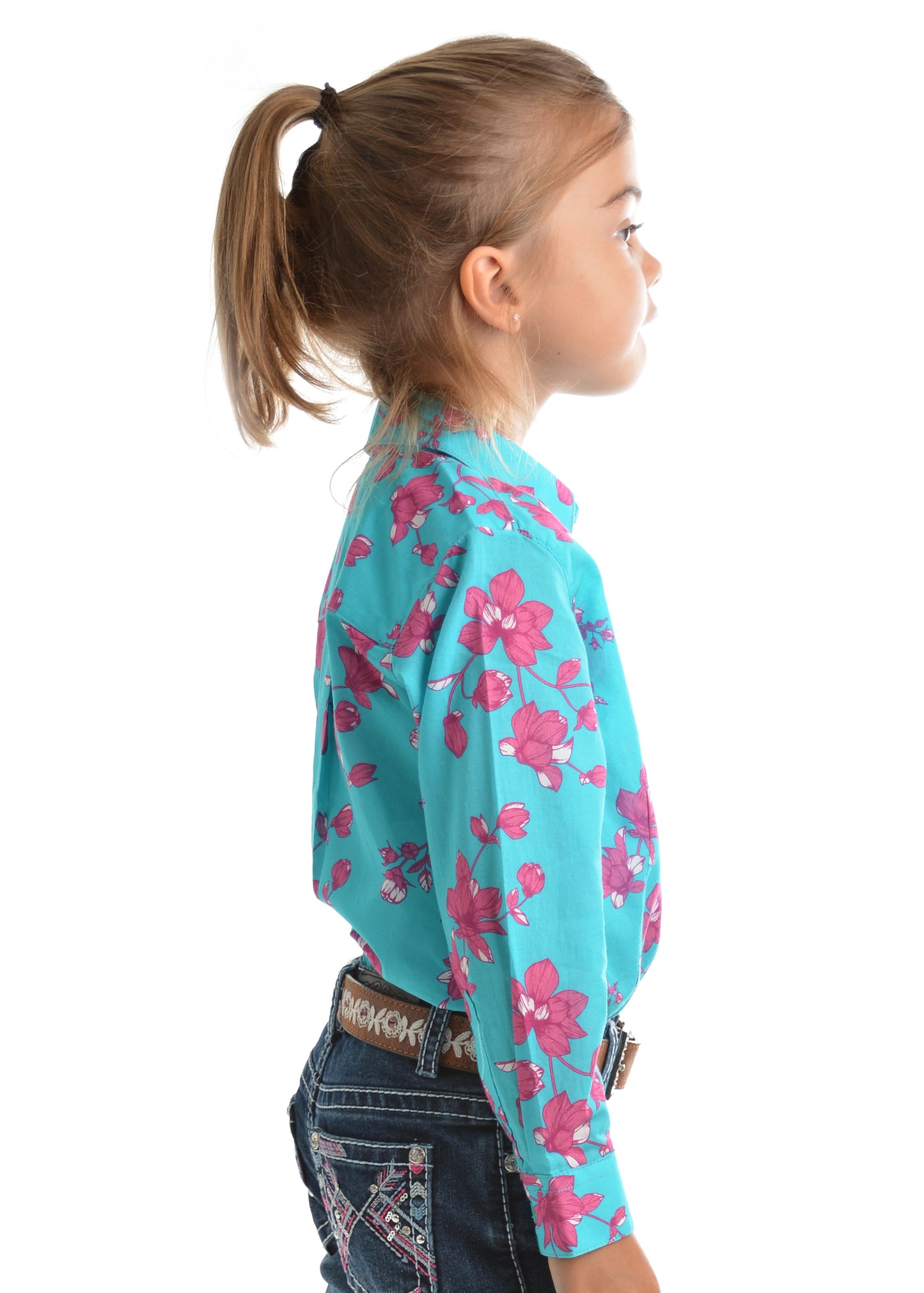 Pure Western Girl's Annabelle L/S Shirt