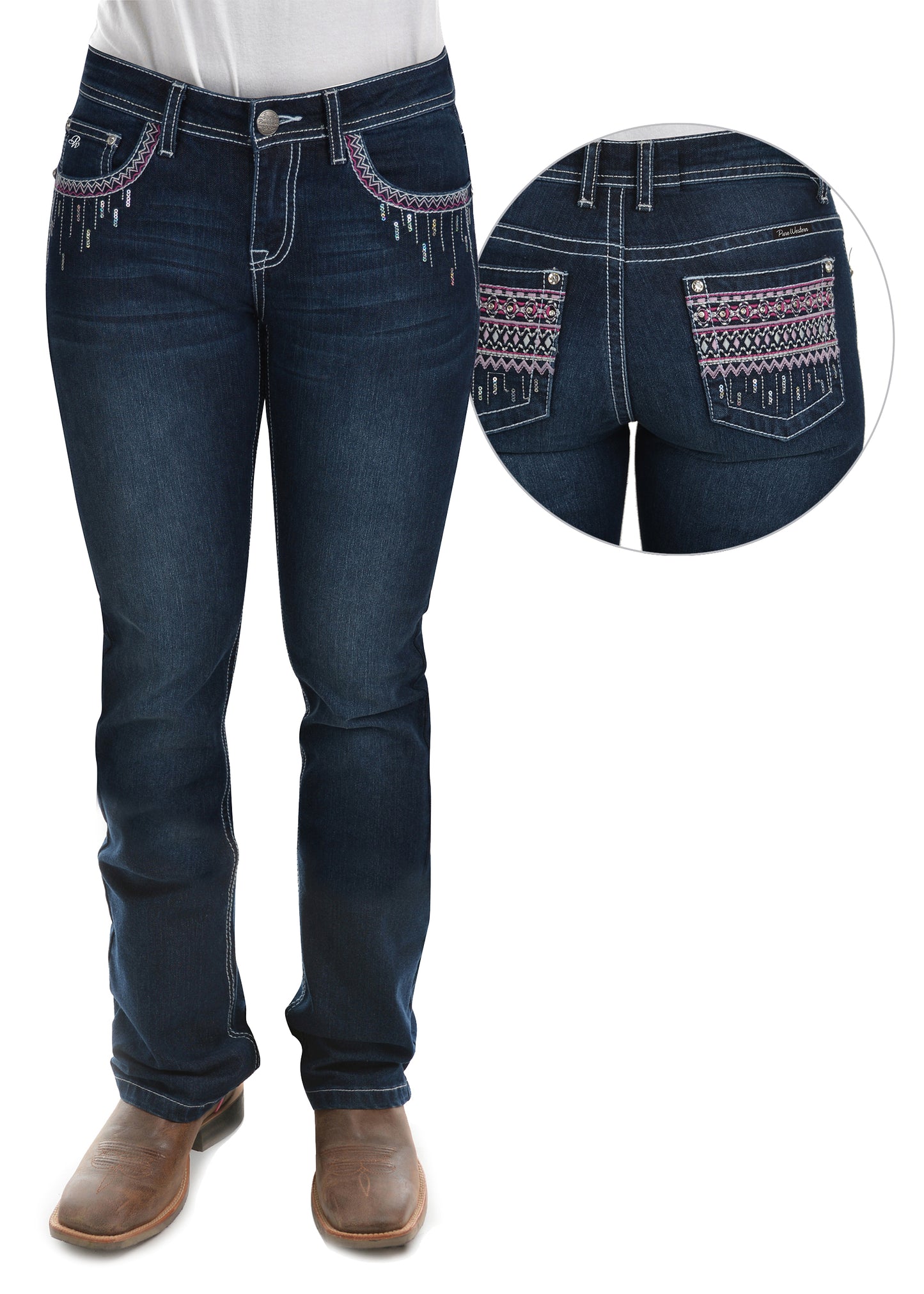 Pure Western Ladies Shawna Bootcut Jeans