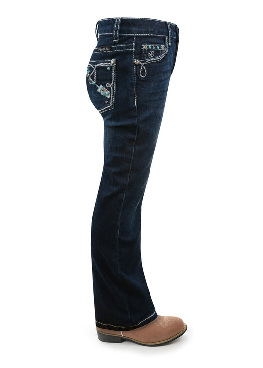Pure Western Girl's Rhian Boot Cut Jean- PCP5201573