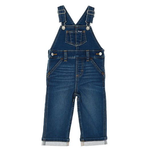 Wrangler Baby Western Bib & Brace Overalls - Denim