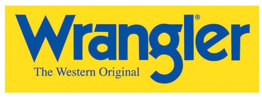 Wrangler Ute Sticker - Yellow and Blue