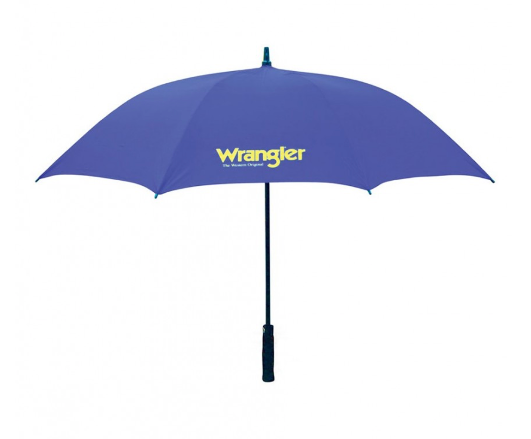 Wrangler Logo Umbrella - Blue