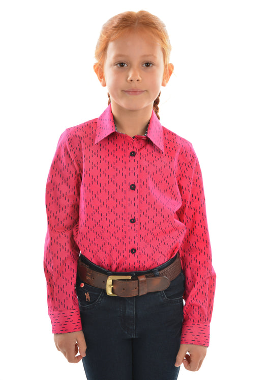 Thomas Cook Girls Beccy L/S Shirt - Rose