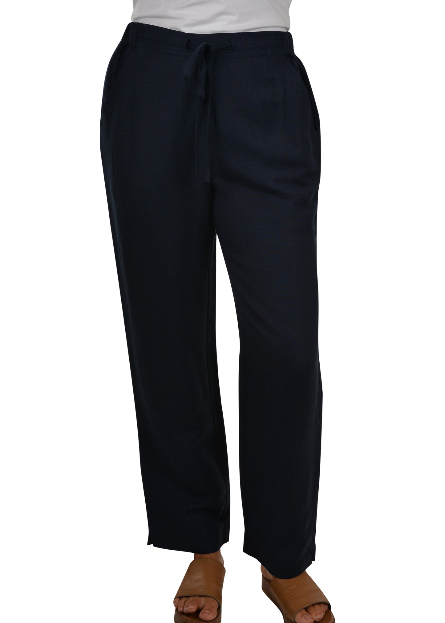 Thomas Cook Ladies Shay Drawcord Pants - Dark Navy - T1S2271060