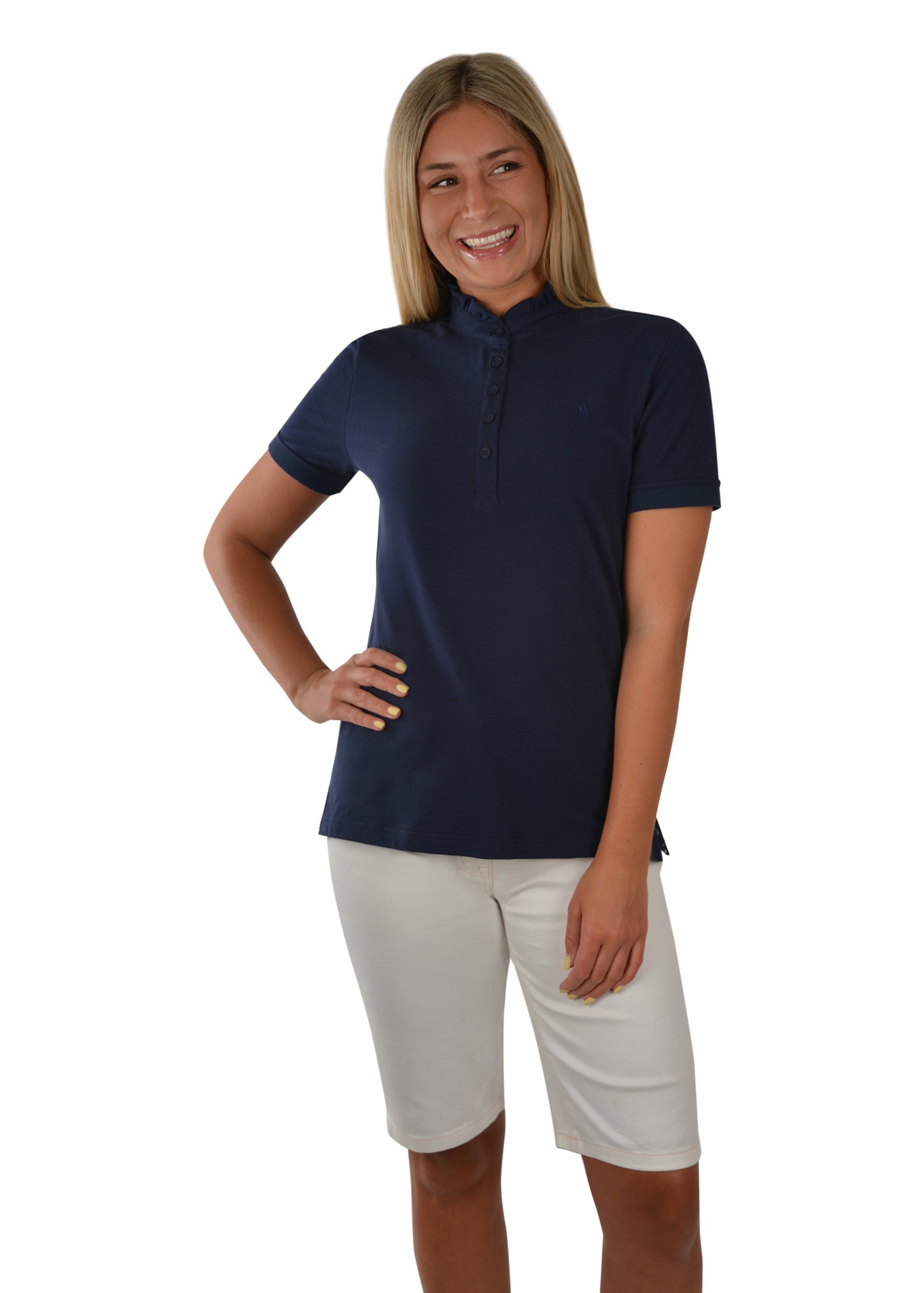 Thomas Cook Ladies Brianna Short Sleeve Polo - T1S2535061 - Dark Navy- On Sale