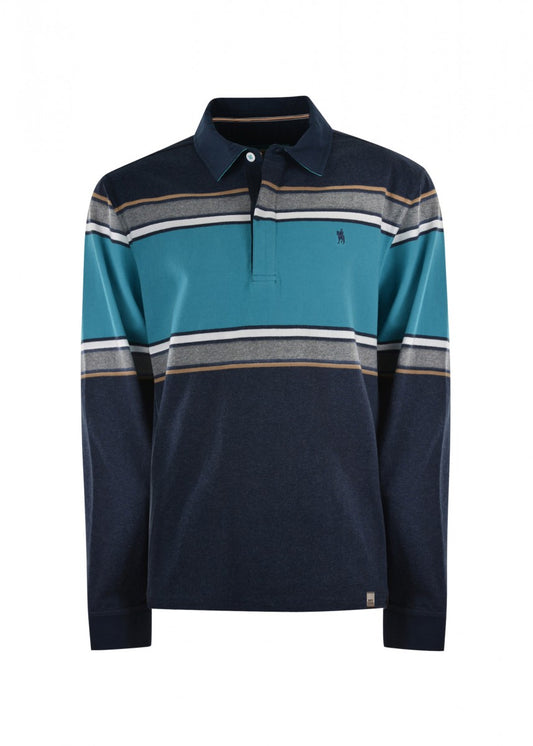 Thomas Cook Mens Manningham Stripe Rugby - ON SALE