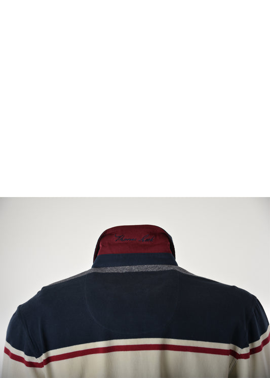 Thomas Cook Mens Dunkeld Stripe Rugby - ON SALE