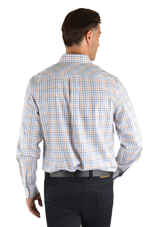 Thomas Cook Mens Hugesdale Check 2-Pocket Long Sleeve Shirt - ON SALE