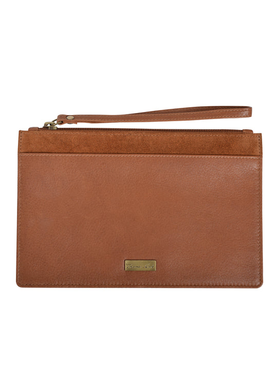 Thomas Cook Ladies Camille Zip Top Bag - Tan