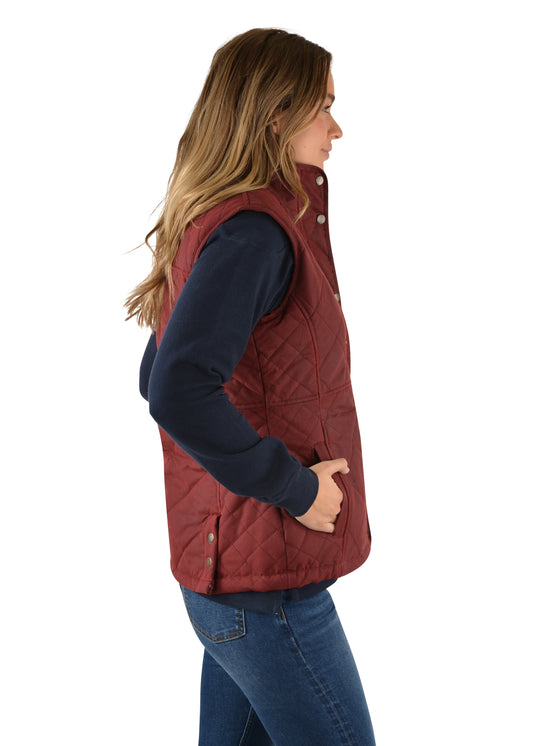 Thomas Cook Ladies HazelBrooke Oilskin Vest - ON SALE
