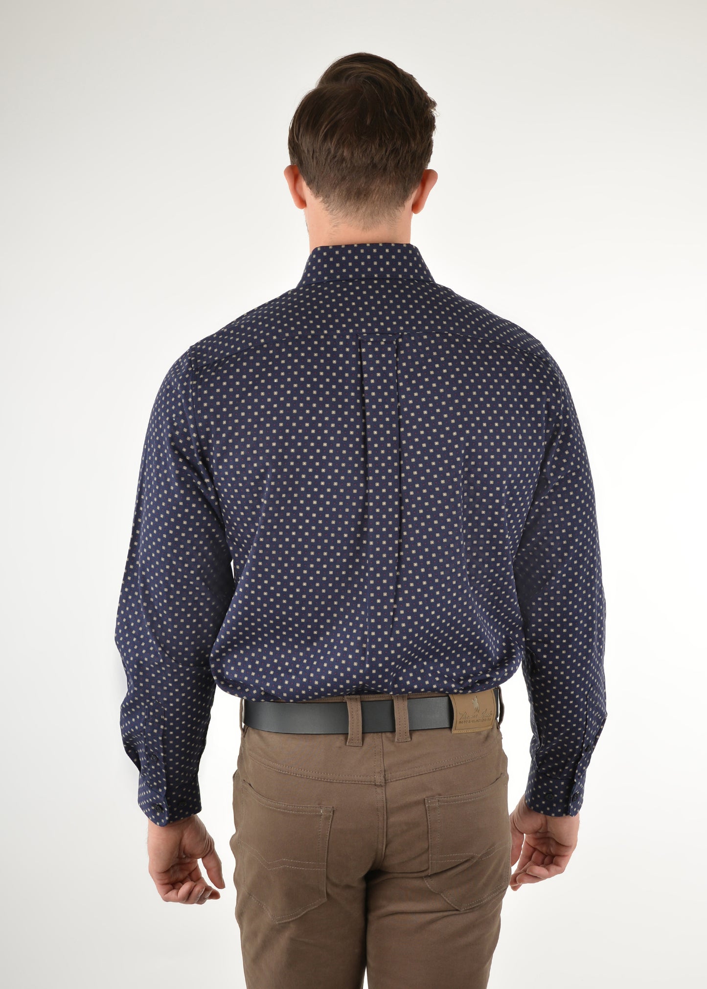 Thomas Cook Mens Mittagong Print L/S Shirt