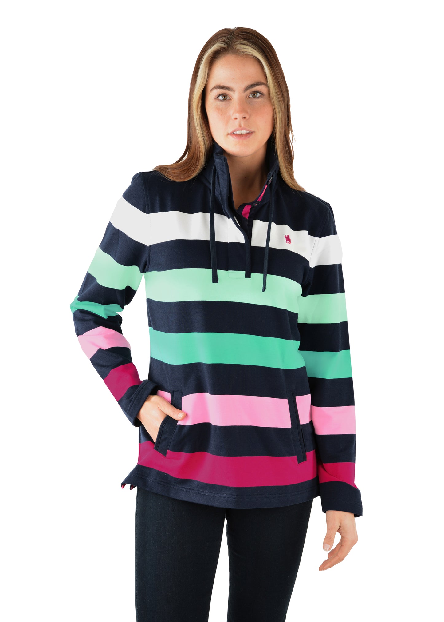 Thomas Cook Ladies Lucy Stripe Rugby - ON SALE