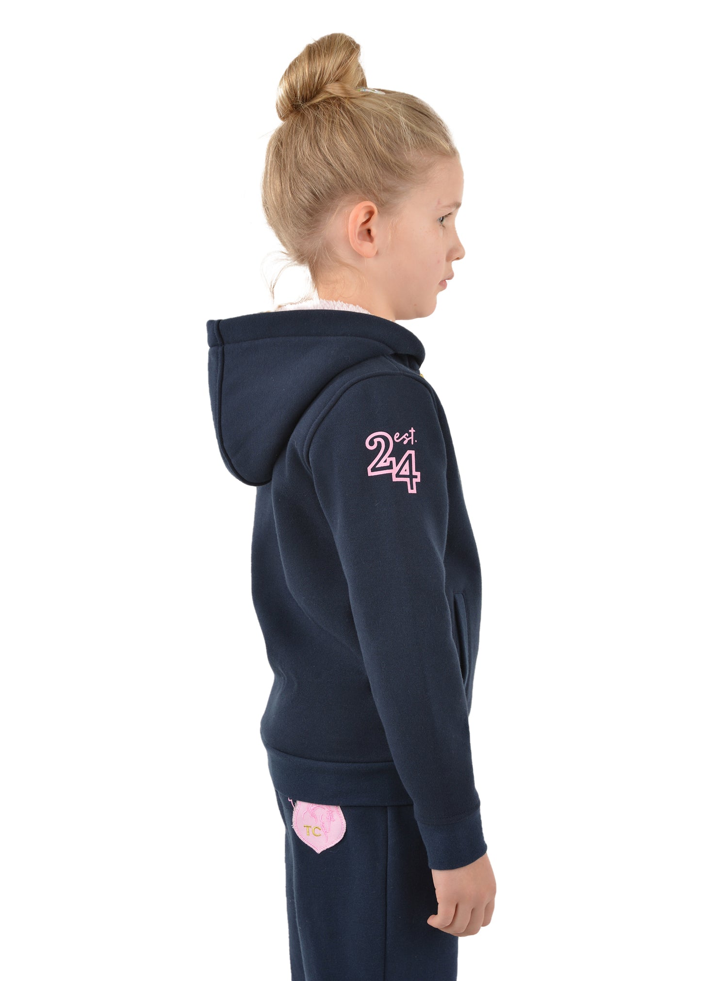 Thomas Cook Girls Brandy Zip Hoodie - Navy - On Sale