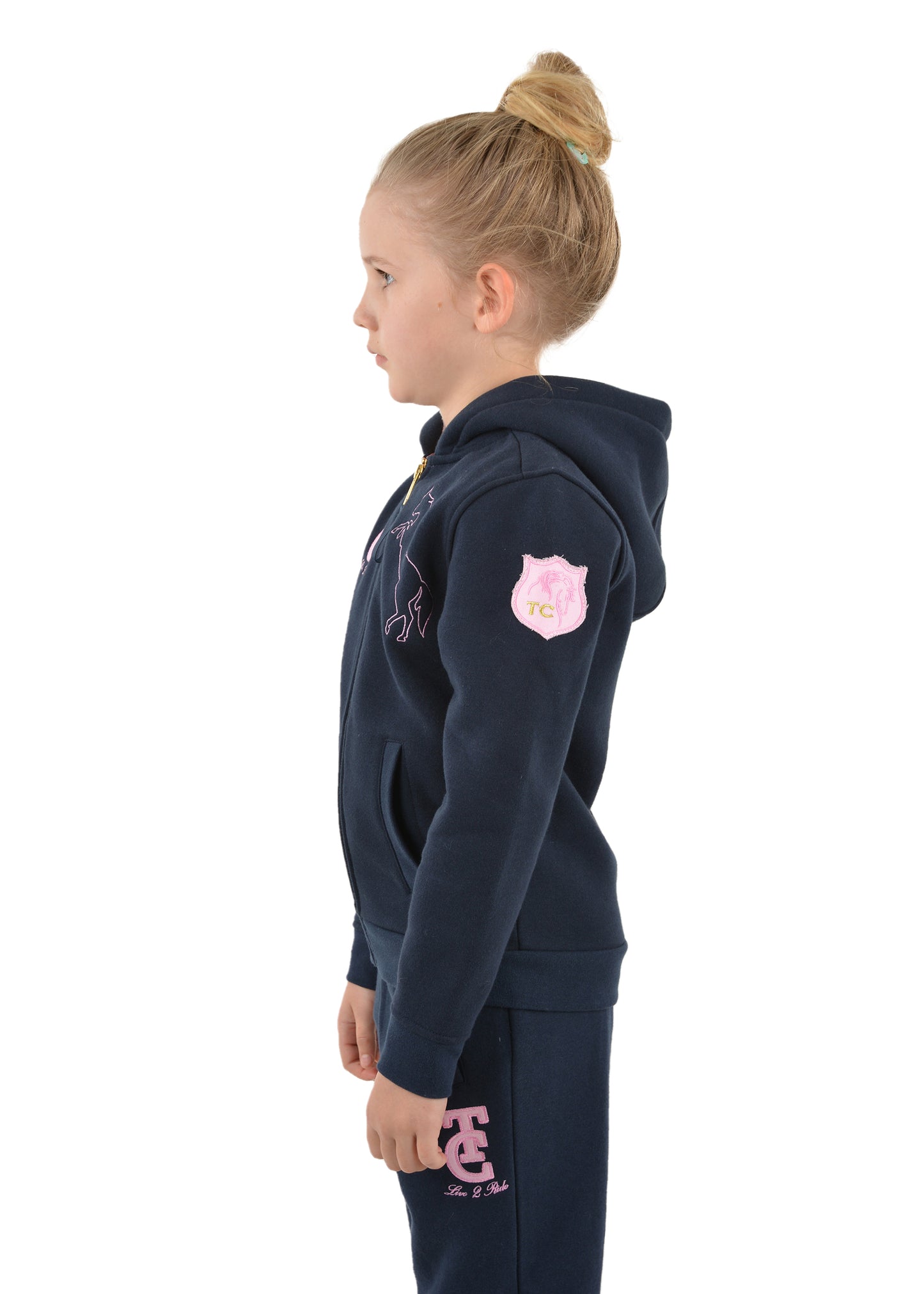 Thomas Cook Girls Brandy Zip Hoodie - Navy - On Sale