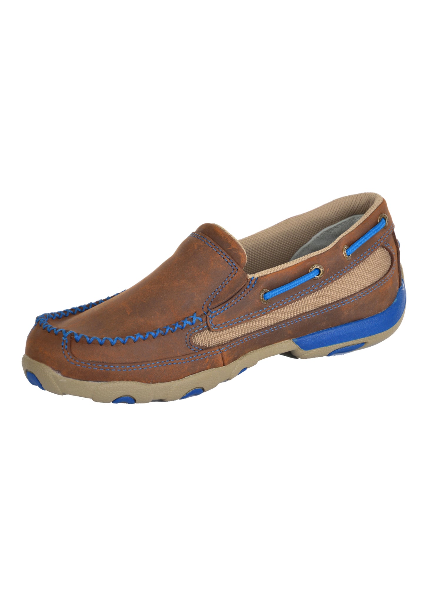 Twisted X Mens Casual Driving Mocs Boat Slip On  - TCMDMS019 - ON SALE