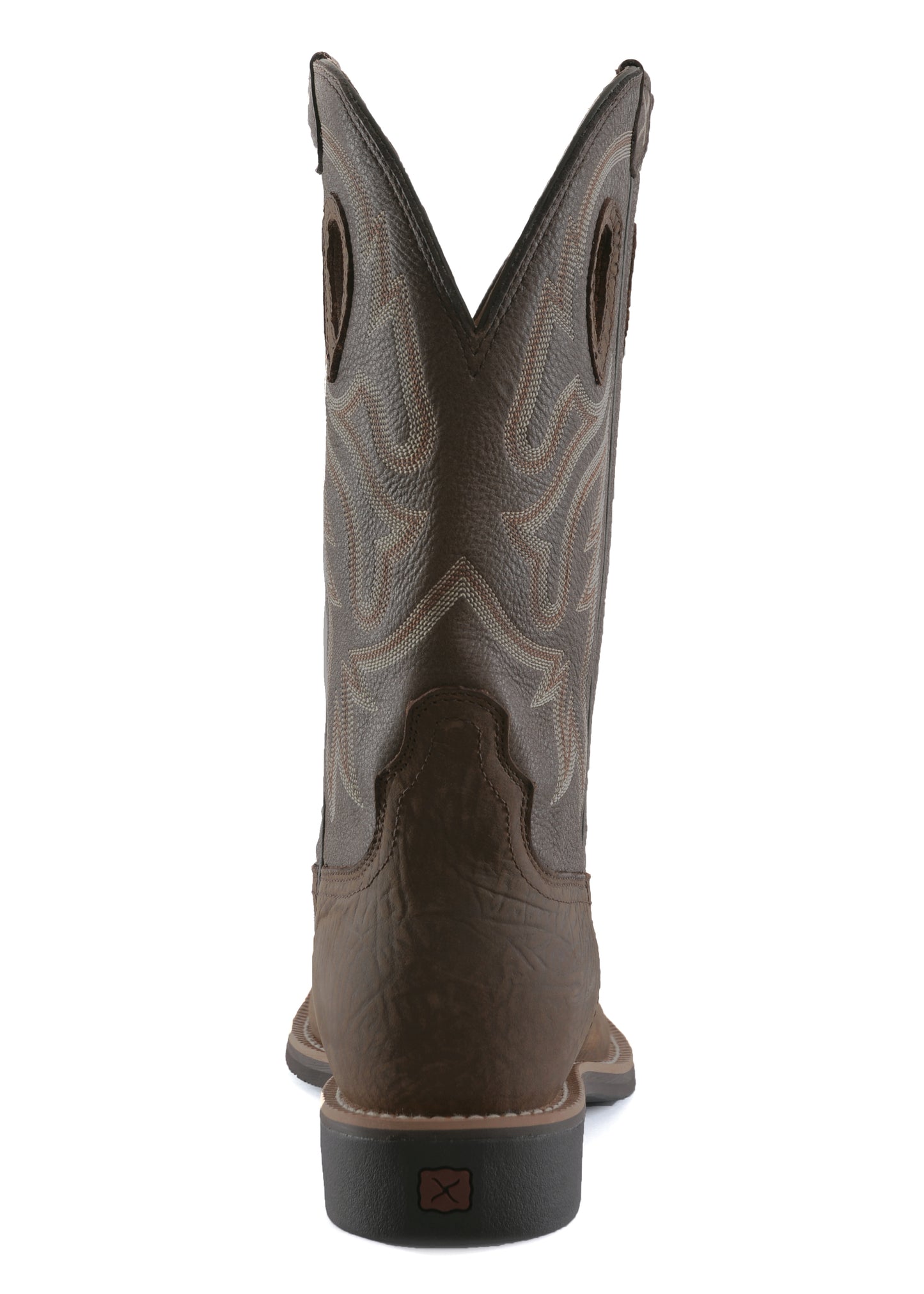 Twisted X Mens Top Hand Boot - Taupe/Brown - TCMTH0025