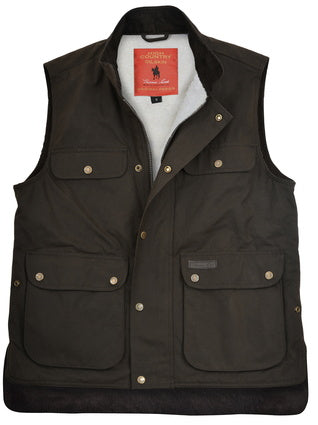Thomas Cook High Country Professional Oilskin Sherpa Vest