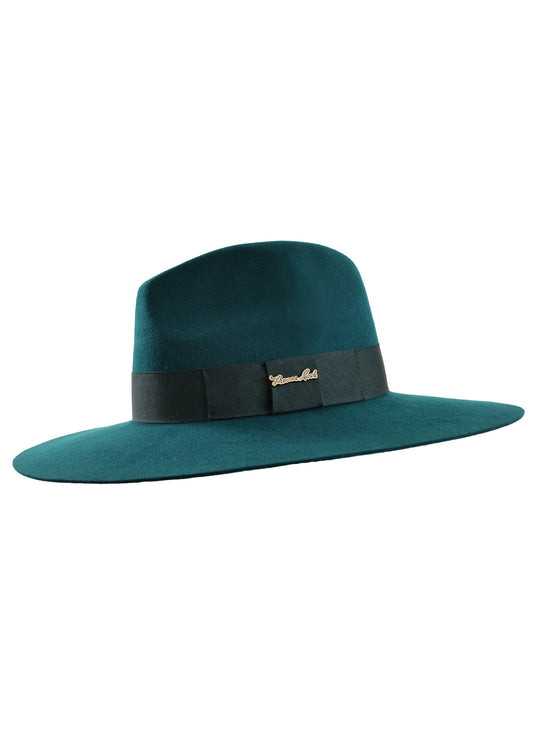 Thomas Cook Augusta Wool Felt Hat - Teal
