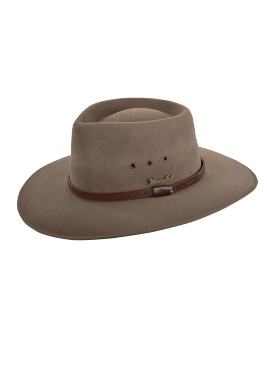 Thomas Cook Grazier Pure Furfelt Hat - Fawn - TCP1913HAT