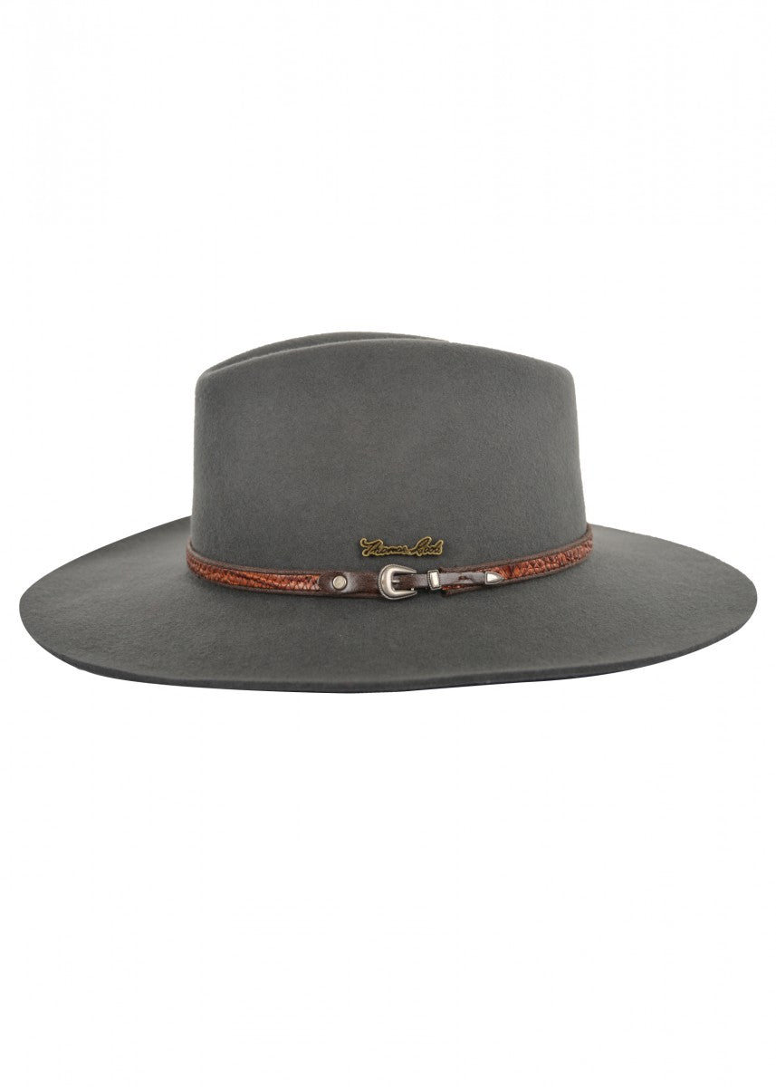 Thomas Cook Cooper Wool Felt Hat - Charcoal