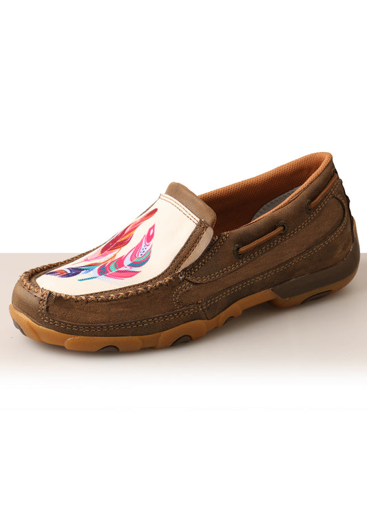 Twisted X Feathers Mocs Slip On - ON SALE