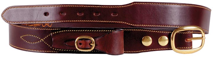 Toowoomba Saddlery Cattlemans Belt with Pouch Tapered