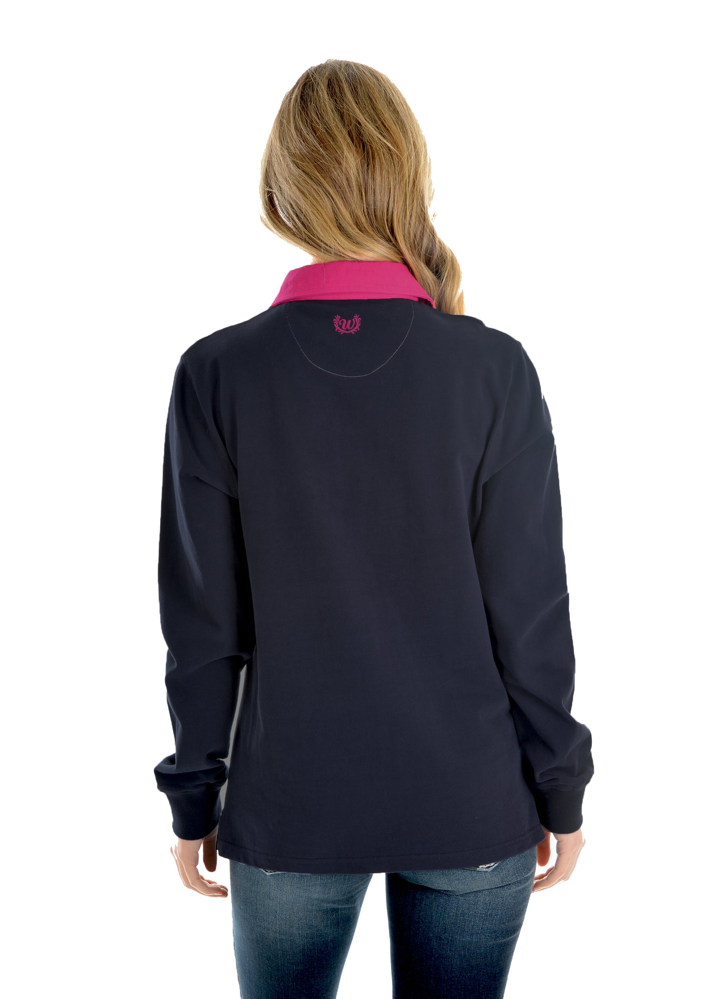 Wrangler Ladies Jenna Panelled L/S Rugby - ON SALE