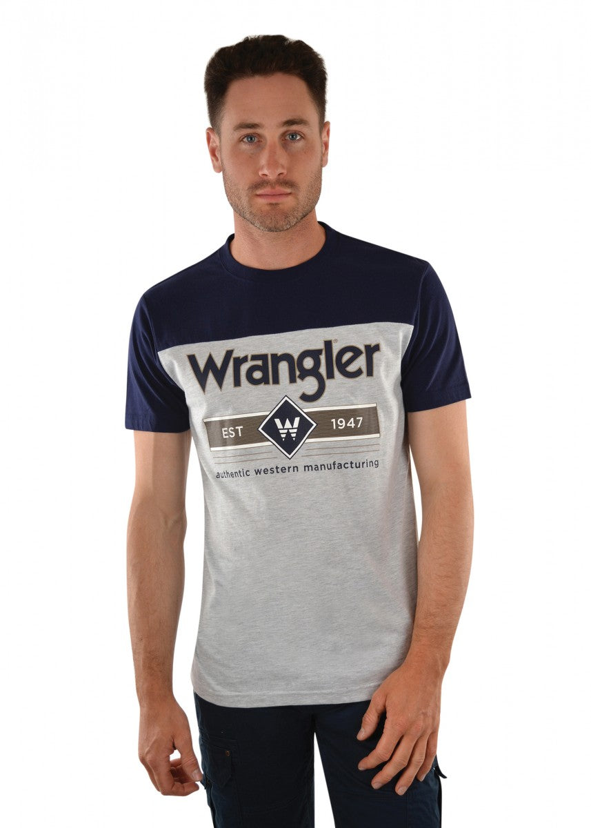 Wrangler Mens Market Short Sleeve Tee - X1S1557693